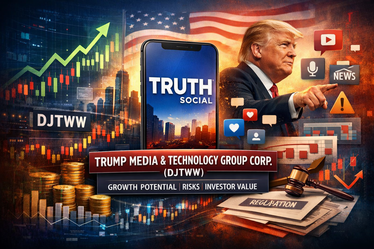 Trump Media & Technology Group Corp. (DJTWW): Outlook on Core Growth Engines, Emerging Risks, and Long-Term Investor Value