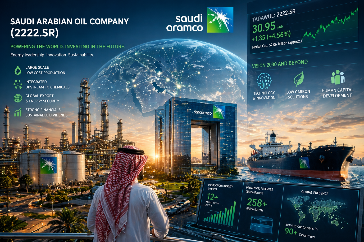 Saudi Arabian Oil Company (2222.SR): Outlook on Core Growth Engines, Emerging Risks, Bull vs Bear Case, and Long-Term Investor Value (Geopolitical Risk: The Strait of Hormuz Scenario)